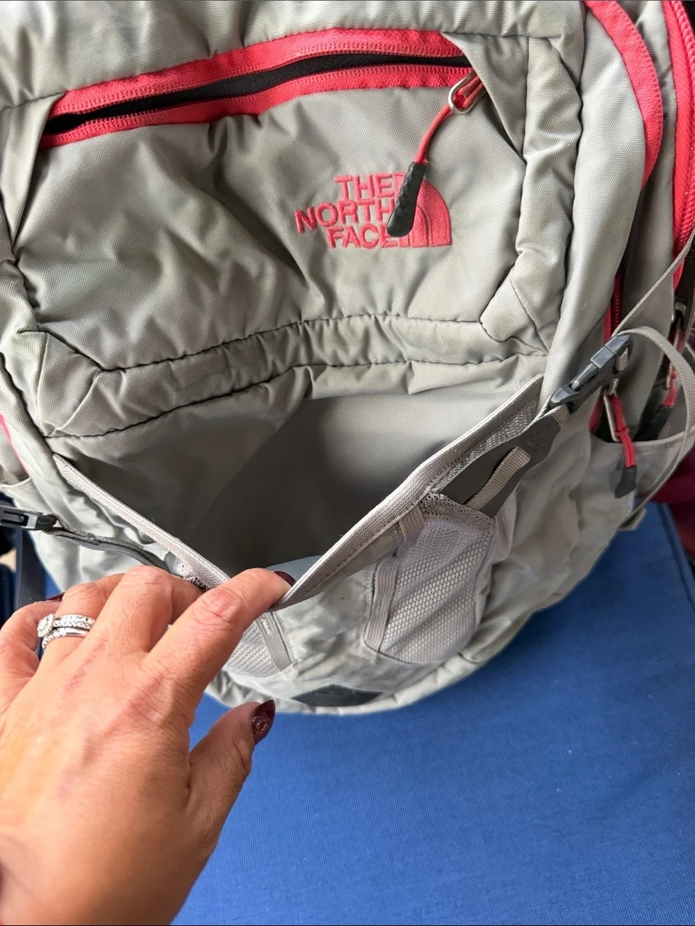 The North Face versatile backpack
